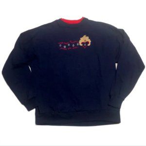 M & Sportswear Embroidered Dog Lover’s Sweatshirt